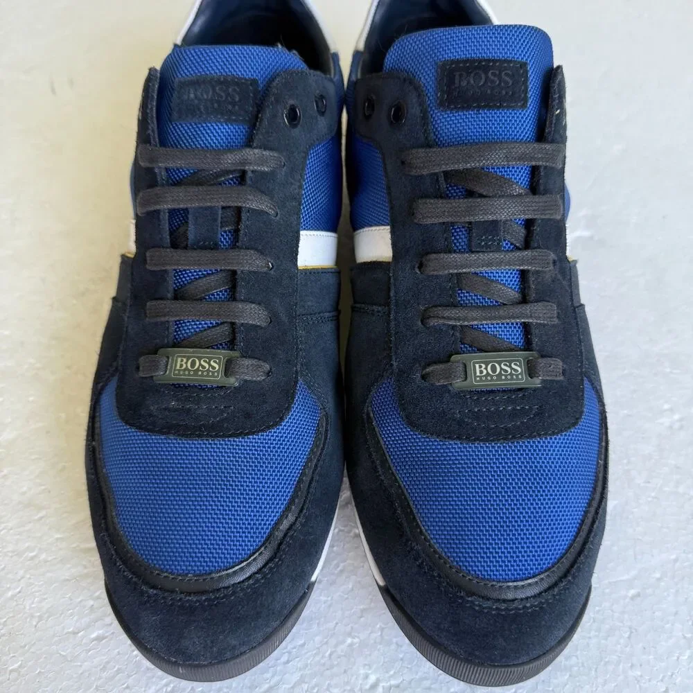 Hugo Boss Men's Glaze_Lowp_MX Trainers Style# 50407903 Size EU 45/ US 12